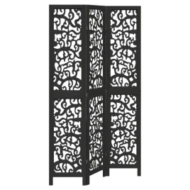 parawan-pokojowy-3-panelowy-czarny-lite-drewno-paulowni