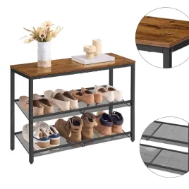 polka-regal-na-buty-3-poziomy-metalowa-regulacja-polek-do-przedpokoju-loft