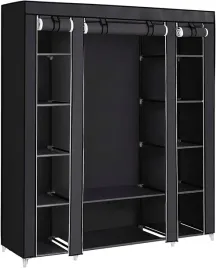 garderoba-modulowa-przenosna-szafa-z-tkaniny-do-sypialni-czarna-150-cm