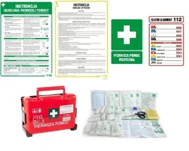 zestaw-apteczka-pierwszej-pomocy-din-13157-wieszak-na-sciane-instrukcje