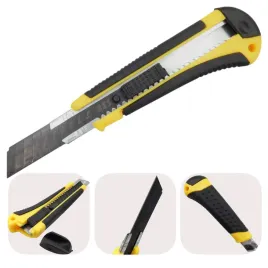 nozyk-uniwersalny-z-wysuwanym-ostrzem-18mm-noz-do-tapet-zolto-czarny