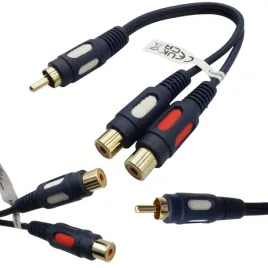 przejscie-rca-wtyk-2x-rca-gniazdo-vitalco-przewod-16cm-adapter-rozdzielacz
