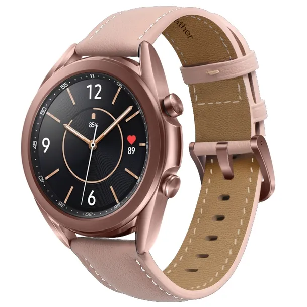 spacecase-leather-pasek-do-amazfit-gts-4-mini-kolor-rozowy