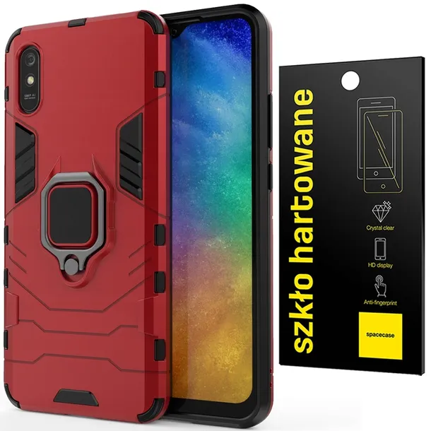 etui-case-x-ring-pancerne-do-redmi-9a-szklo-stan-nowy