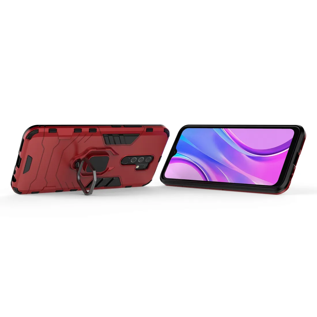 etui-do-xiaomi-redmi-9-spacecase-x-ring-pancerne-stan-nowy