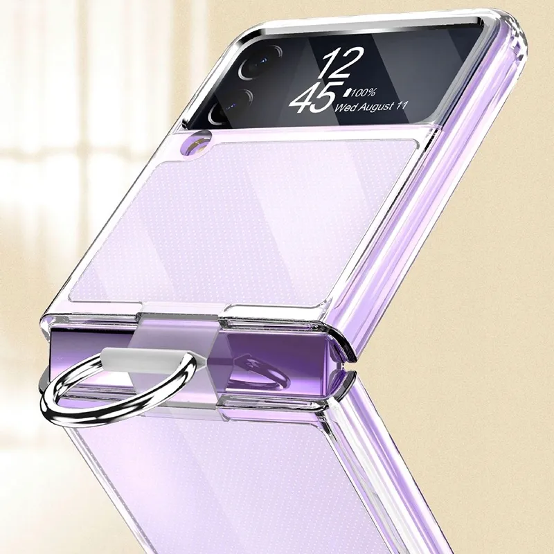 etui-case-do-galaxy-z-flip-4-clear-ring-folia-stan-nowy