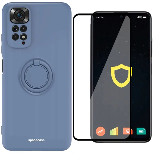 etui-matowe-do-redmi-note-11-11s-spacecase-silicone-ring-szklo-stan-opakowania-oryginalne