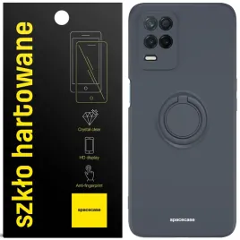 etui-matowe-do-realme-8-5g-spacecase-silicone-ring-silikonowe-szklo