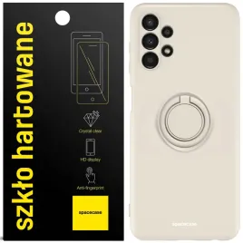 etui-matowe-do-galaxy-a13-4g-spacecase-silicone-ring-silikonowe-szklo