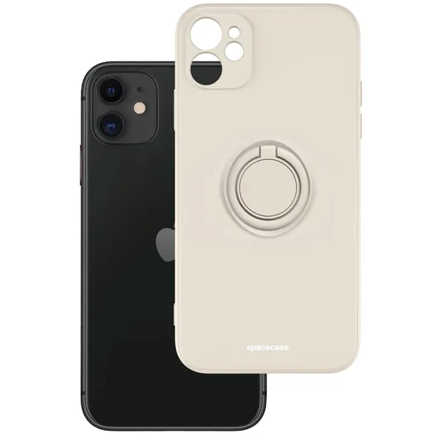 etui-matowe-do-iphone-11-spacecase-silicone-ring-silikonowe-szklo-kolor-bezowy