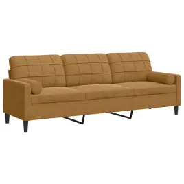 3-osobowa-sofa-z-poduszkami-brazowa-210-cm-aksamit