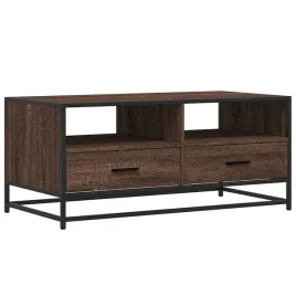 stolik-kawowy-brazowy-dab-100x50x45-cm
