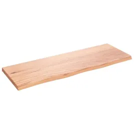 polka-jasnobrazowa-80x30x2-cm-lakierowane-lite-drewno-debowe