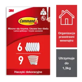 haczyki-command-design-srednie-bialy-zestaw-6-sztuk-z-zaczepami