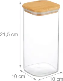 relaxdays-sloiki-1200-ml-zestaw-2-szt-hermetyczne-bambusowe-pokrywki