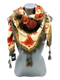 chustka-apaszka-z-fredzlami-folk-kwiaty-bezowy-brazowy-71-db-8b