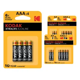 kodak-baterie-aaa-r3-alkaliczna-xtralife-4-sztuki-zestaw-x5-sztuk