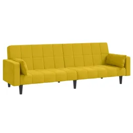 kanapa-rozkladana-2-osobowa-aksamit-zolta-220x845x69-cm