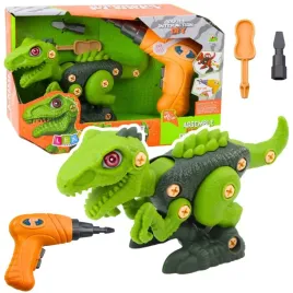 dinozaur-do-rozkrecania-skrecania-zielony-wiertarka-diy-lean-toys
