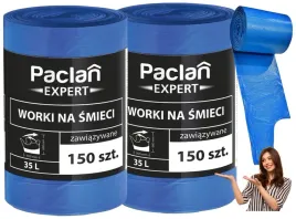paclan-expert-worki-do-kosza-na-smieci-odpady-35l-mocne-zawiazywane-300-szt