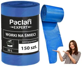 paclan-expert-worki-do-kosza-na-smieci-odpady-35l-mocne-zawiazywane-150-szt