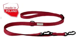 smycz-regulowana-midnight-6in1-bordowa-tasma-25-m-amiplay-s
