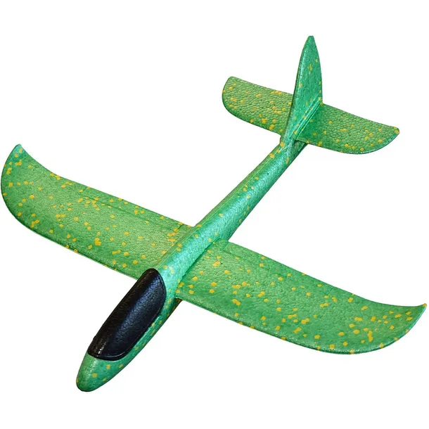 samolot-styropianowy-47cm-zielony-material-plastik