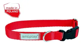 obroza-regulowana-samba-l-czerwona-amiplay