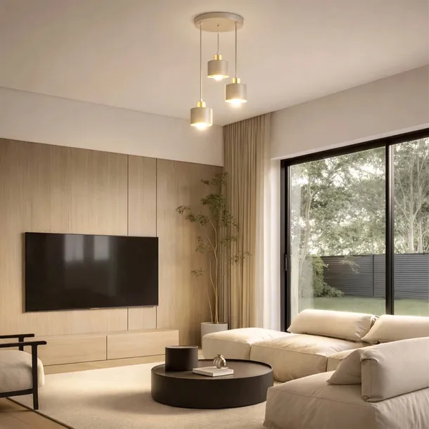 lampa-sufitowa-wiszaca-zyrandol-led-3x-e27-bezowa-zlota-loft-liczba-punktow-swiatla-3