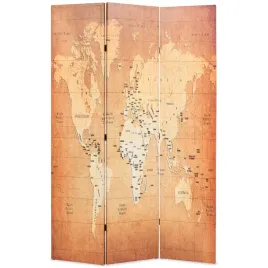 skladany-parawan-120x170-cm-mapa-swiata-zolty