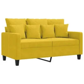 sofa-2-osobowa-aksamit-zolta-138x77x80-cm