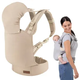 nosidelko-dla-dziecka-momi-collet-bezowe-2w1-kaptur-2-pozycje-do-15kg