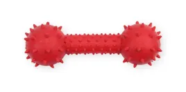 pet-nova-dog-life-style-hantel-z-dzwonkiem-14cm-czerwony-aromat-wolowina