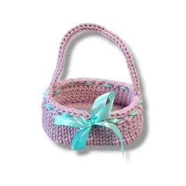 koszyczek-wielkanocny-dekoracje-na-prezent-recznie-robiony-rozowy-handmade