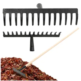 grabie-ogrodnicze-metalowe-14t-zebow-z-drewnianym-trzonkiem-do-lisci-trawy