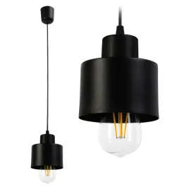 lampa-wiszaca-sufitowa-zyrandol-kubek-czarny-led