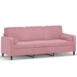 sofa-3-osobowa-aksamit-rozowa-198x77x80-cm