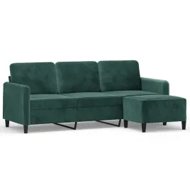 sofa-3-osobowa-z-podnozkiem-aksamit-ciemnozielony-198x77x80-cm