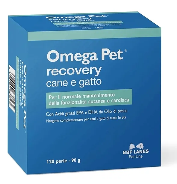 NBF LANES Omega Pet Recovery 120 kaps