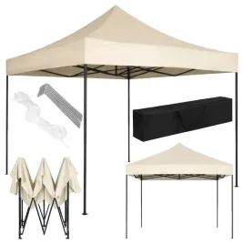 pawilon-ogrodowy-3x3-m-namiot-daszek-handlowy-imprezowy-ekspresowy-bezowy