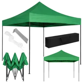 pawilon-ogrodowy-3x3-m-namiot-daszek-handlowy-imprezowy-ekspresowy-zielony