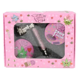 zestaw-prezentowy-metalowa-lufka-fajeczka-grinder-mlynek-baked-bunny