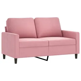 sofa-aksamitna-2-osobowa-138x77x80cm-rozowa