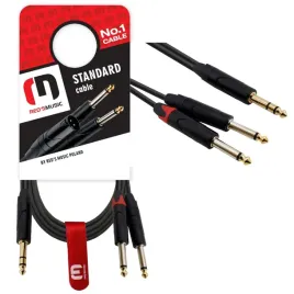 red-s-music-au1250bx-5m-kabel-2x-jack-mono-63mm-jack-stereo-63-mm