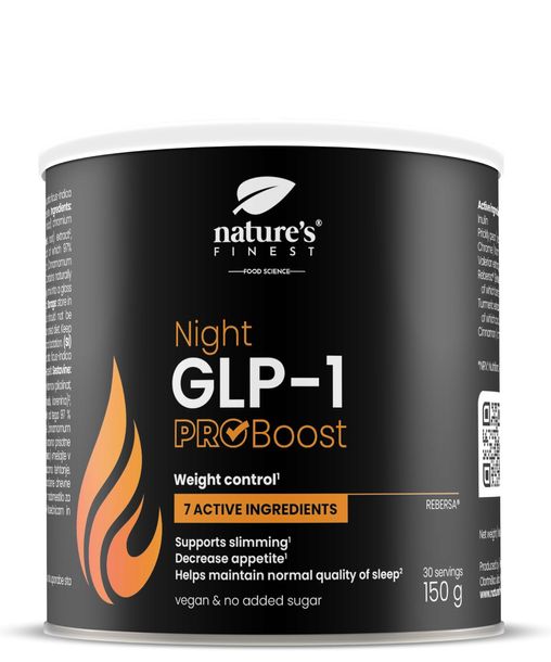Night GLP-1 - Nocna Stabilizacja Metabolizmu | Berberyna, Waleriana - 150 g