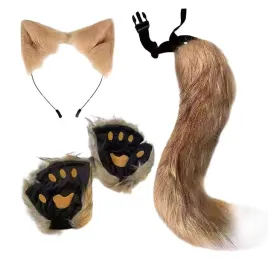przebranie-kota-stroj-kostium-uszy-ogon-lapy-sztuczne-futro-cosplay-lis