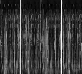 zaslony-metaliczne-czarne-blyszczace-dekoracja-imprezy-urodziny-4-sztuki