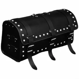 kufer-motocyklowy-prospeed-skorzany-czarny-37-litrow-2-kaski-z-cwiekami