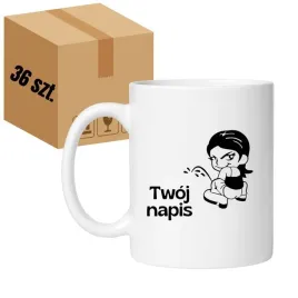 chamski-kubek-z-twoim-wlasnym-napisem-klasyczny-bialy-330-ml-36-sztuk