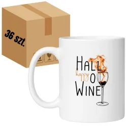36-x-kubek-happy-hallowine-klasyczny-bialy-330-ml-36-sztuk